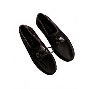 NEW Sperry Top-Sider Authentic Brown Leather Boat Shoes